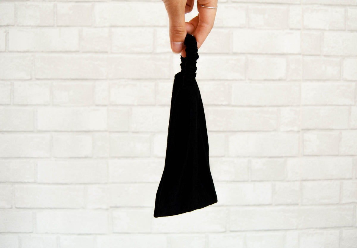 No Slip Softest Headband Ever Solid Black