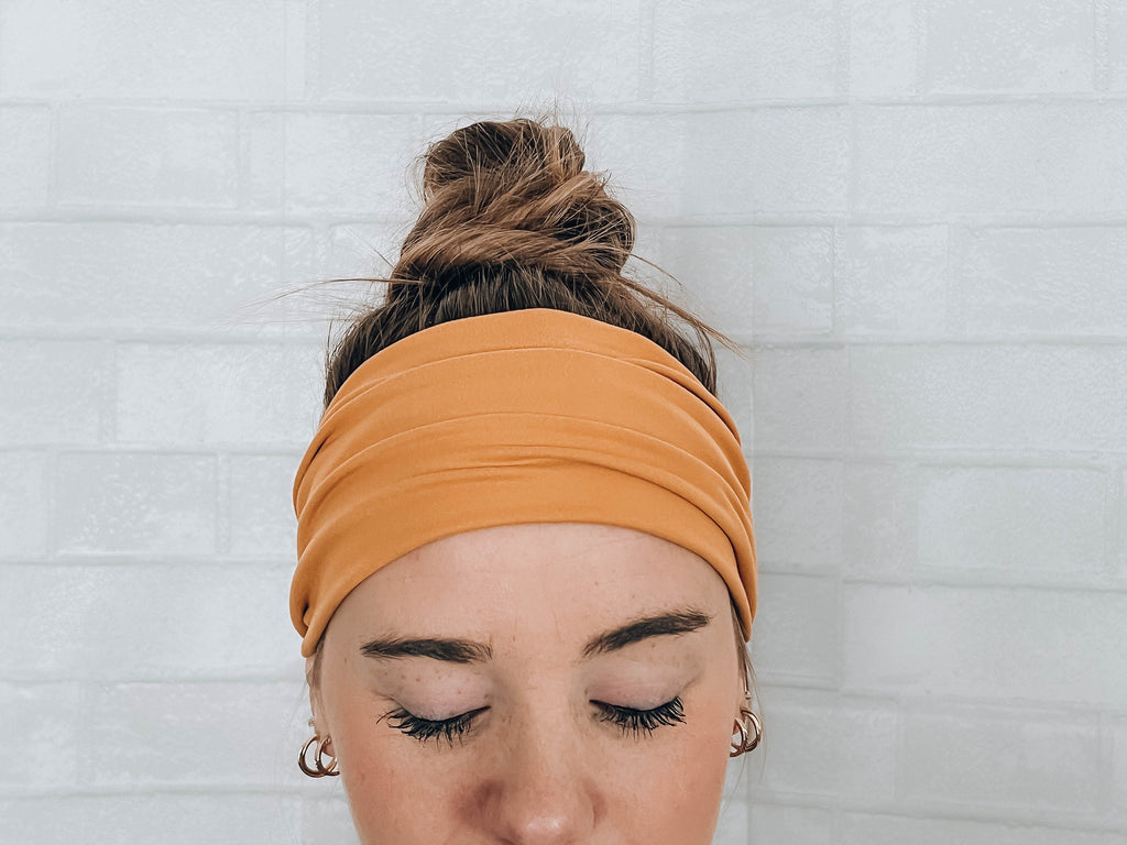 No Slip Softest Headband Ever Mustard Yellow