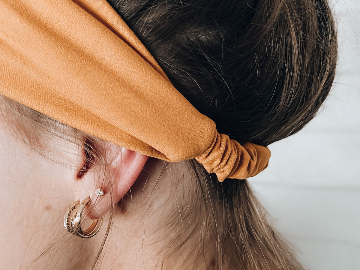 No Slip Softest Headband Ever Mustard Yellow