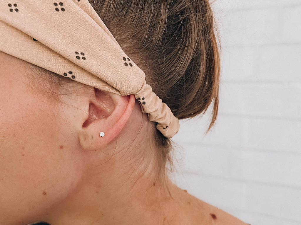Soft Tan No Slip Wide Comfort Headband Hairband