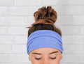 Soft No Slip Wide Comfort Headband Lavender Purple Twistable Sweatband